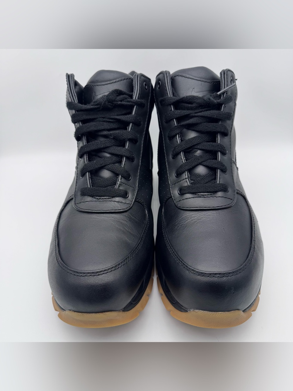 Nike Air Max Goadome ACG Black Gum Leather Boots 865031-017 Men Size 12 - Picture 4 of 12